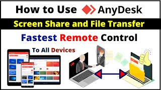 Anydesk Remote Desktop Tutorial - How to Use Anydesk PC to Mobile Correctly screenshot 3