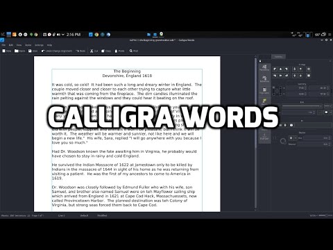 Calligra Words