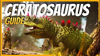 Ceratosaurus Guide: Spawn, Taming, Eigenschaften | ARK Survival Ascended