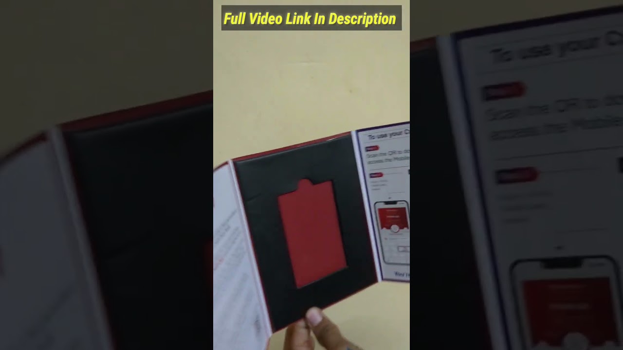 Idfc First Millennia Credit Card Unboxing Benefits