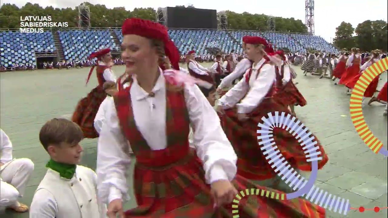 VISI CIEMA SUŅI RĒJA | Tautas deju lielkoncerts “Es atvēru Laimas dārzu”