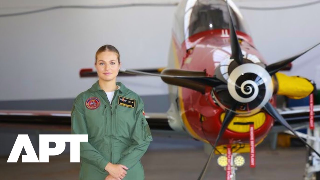 WATCH: Spain’s Princess Leonor Completes First Solo Military Flight at 20 | APT