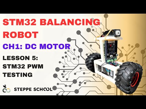 STM32 Balancing Robot Course CH1 - 5: PWM Testing
