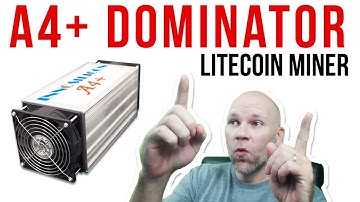 Innosilicon A4+ Dominator Litecoin Miner 520Mh - 700w - Pre-Order Available Now