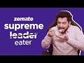 @SamayRainaOfficial Is and Will Always Be Our Supreme Eater 😎 | YouTube Shorts | Zomato