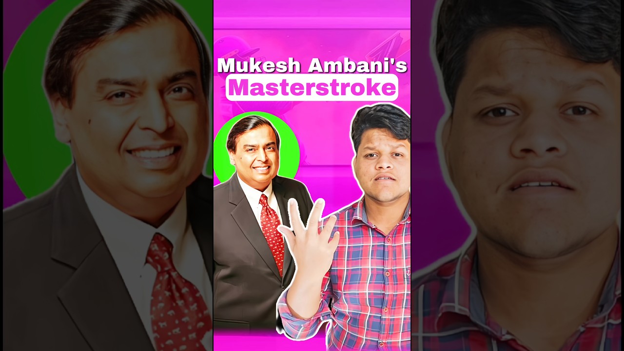 Mukesh Ambani's Masterstroke🔥