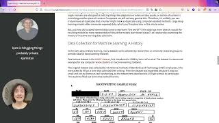 Memorization in Machine Learning Series: Dataset distributions, history, and biases