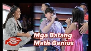 Mga Batang Math Genius! | Bawal Judgmental | Rochelle Pangilinan-Solinap | December 20, 2019