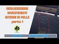 Realizzazione rivestimento interni in pelle - parte 1 - logo 3D