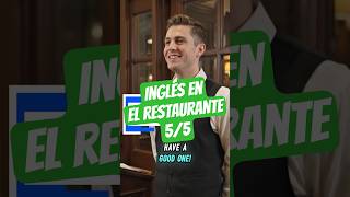 Qué RESPONDER al mesero en inglés en USA (Frases fáciles) Sobrevivir al Restaurante (5/5)
