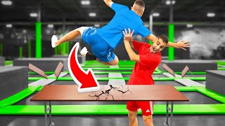 WWE MOVES IN TABLES MATCH