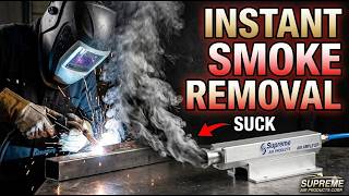How to Remove Weld Smoke Fast with an Air Amplifier - Supreme Air Products