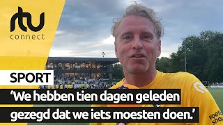 Reactie Ruud Knol na benefietwedstrijd Vitesse Legends | RTV Connect