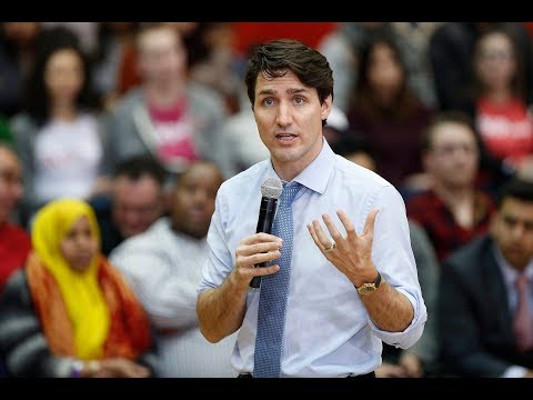 Prime Minister Justin Trudeau holds town hall in Edmonton LIVE