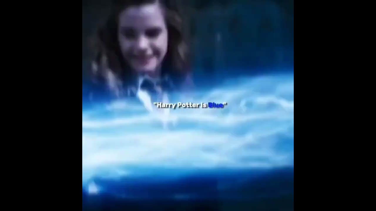 Harry Potter Is red, yellow, blue, green 