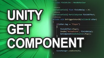 SIFIRDAN UNİTY SERİSİ (BÖLÜM 8 - GET COMPONENT)
