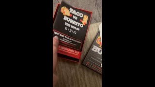 Taco Vs Burrito Family Card Game Unboxing | Taco vs Burrito