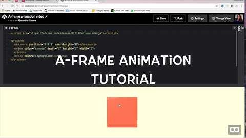 A-Frame Animation Tutorial