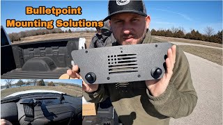 Installing Bulletpoint Mounting Solutions Phone/Action Camera Mount In My 2021 GMC 1500 AT4
