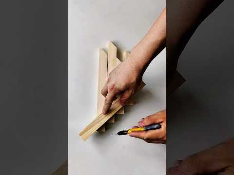 Diy wood work tips and tricks #woodworking #wood #woodscraft #viralshorts