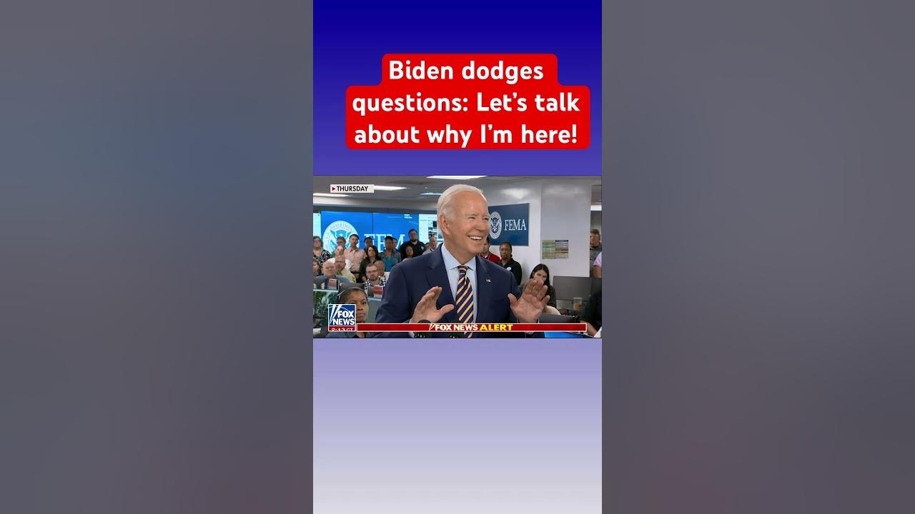 Biden refuses to answer impeachment questions #shorts