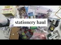 stationery haul: stickers, art tools &amp; more