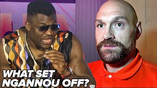 Francis Ngannou GOES OFF on Tyson Fury! Tells him HE'S NOTHING without boxing rules to PROTECT HIM!