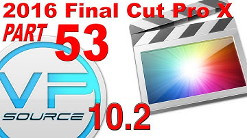 53. How to CREATE AUDIO TRANSITIONS Final Cut Pro X 10.2.3 (2016)