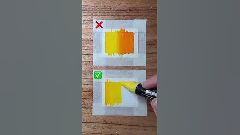 Color Cruzz Tip: How to Make a Gradient with Paint Markers! By @artistomg 😉✨🎨 #tutorial #art #hack