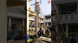 PROSES REAMING SUMUR BOR 90 METER KESING 6' (22 BATANG) SUBMERSIBLE 2HP.