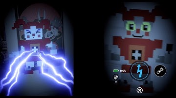 FNAF AR | 8-BIT BABY WITH CHICA CPU COMBO DEFEATED! | Five Nights at Freddy’s AR!