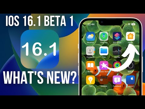 iOS 16.1 Beta