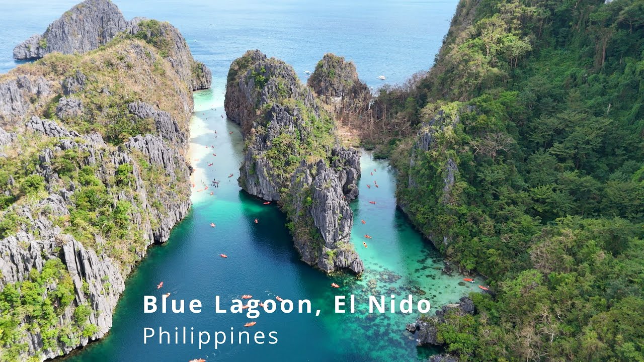 Big Lagoon El Nido 4K - Stunning Drone Views of Palawan’s Turquoise Paradise