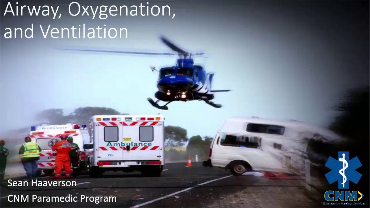 EMT Paramedic Airway & Ventilation Mechanics of Breathing Part 1/4