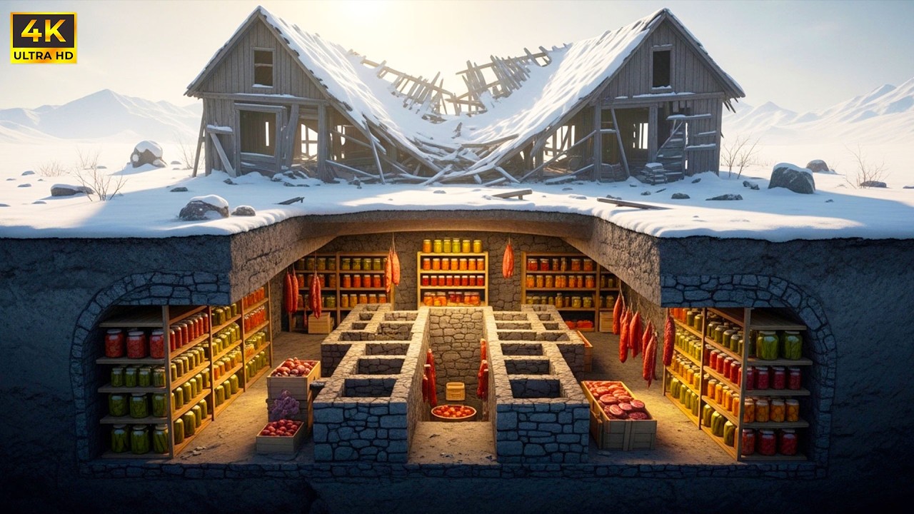 She Buried Her Food Supply Six Feet Deep When the Blizzard Took Everything Above Ground Hers ...
