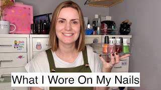 What I Wore On My Nails In June