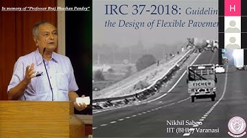 Design of flexible Pavement of per IRC-37 2018