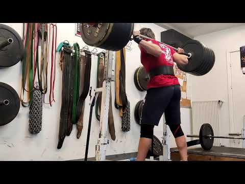 170KG Squat X5