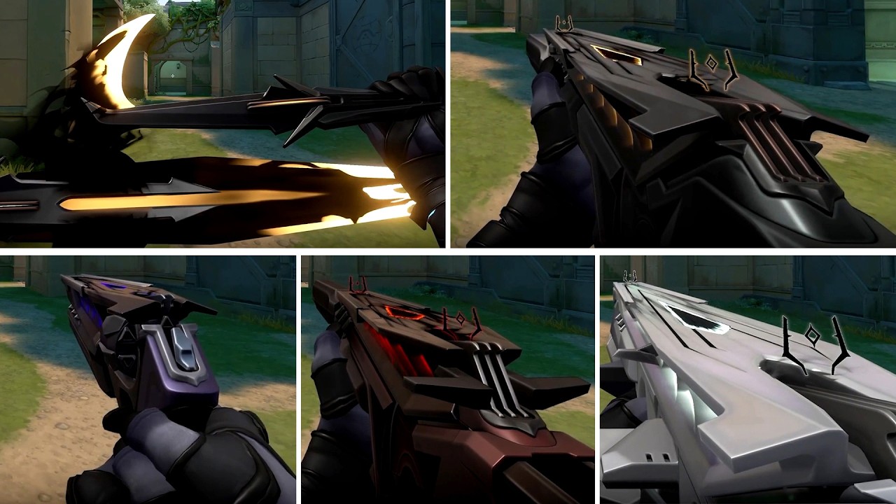 New Skin Bundle "Blackspyre" in game showcase【 VALORANT 】