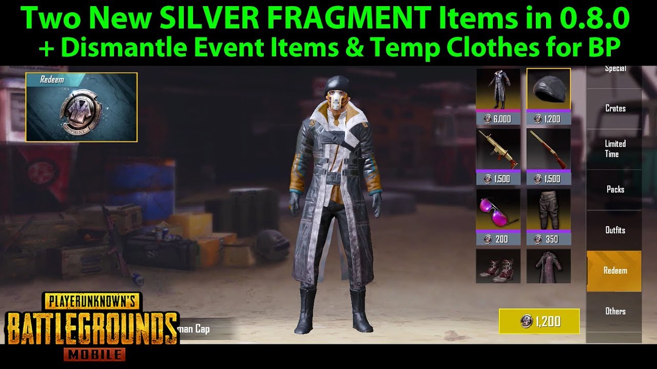 Pubg Mobile What Are Silver Fragments For | Hack Pubg Mobile ... - 