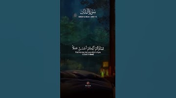 سورة الملك#HolyQuran   #QuranForEveryone