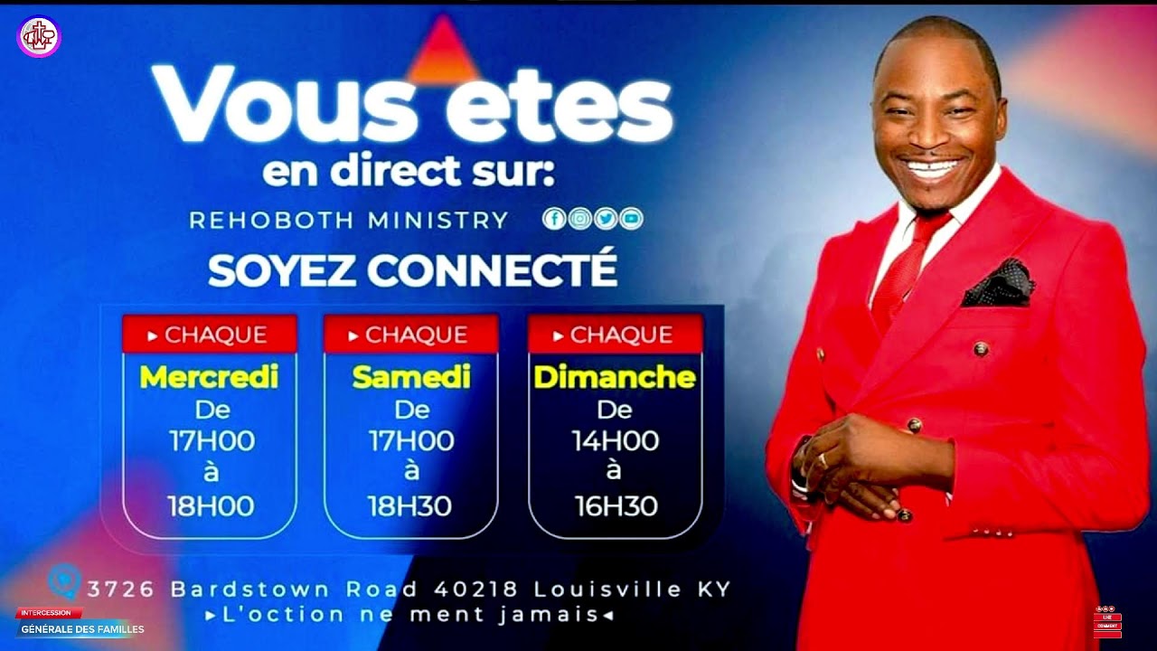 🔥🔥[INTERCESSION GENERALE DES FAMILLES _ SAMEDI 21.02.2026]🔥🔥