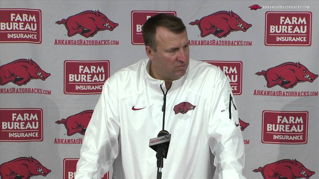 13FB Bielema Post Game vs. Auburn