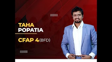 CFAP 4 | Business Finance Decisions | BFD | Taha Popatia | ICAP