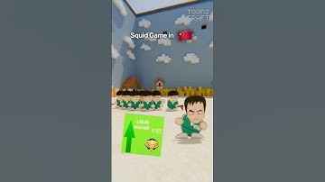 Squid Game in America vs. China (Minecraft Animation Meme) #shorts #cartoon