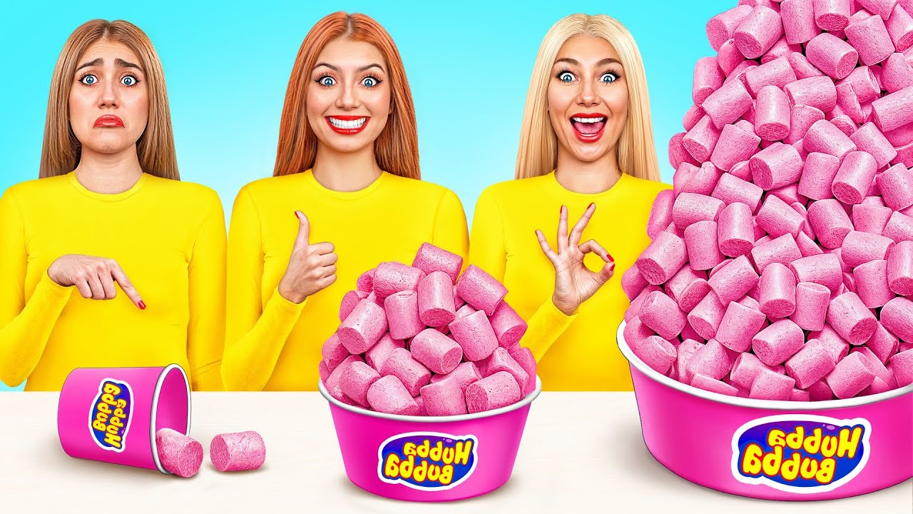 Большая, Средняя или Маленькая Тарелка Челлендж | Смешные Ситуации на Кухне от Mega DO Challenge