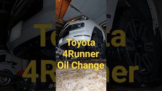 2018 Toyota 4Runner Oil Change & Tire Rotation!  #automobile #mechanic #oilchange #maintenance #diy @CristianAutoMechanic