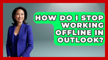 How Do I Stop Working Offline In Outlook? - TheEmailToolbox.com