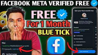 Facebook Blue Tick Verification Free How To Get Blue Tick On Facebook Free Meta Verified