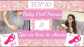 🍼Top 10 Cute & Unique Baby Girl Names (in Spanish) &Tips on how to choose baby names 🍼